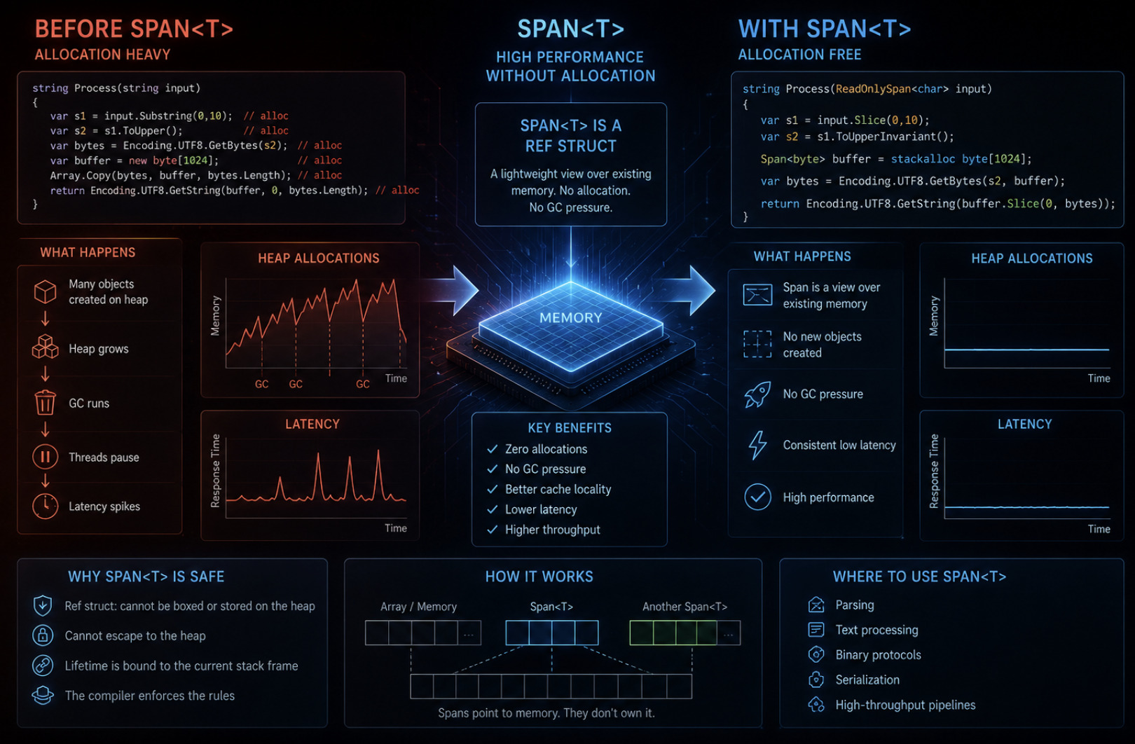 The Span That Cuts Allocations in High-Performance C#